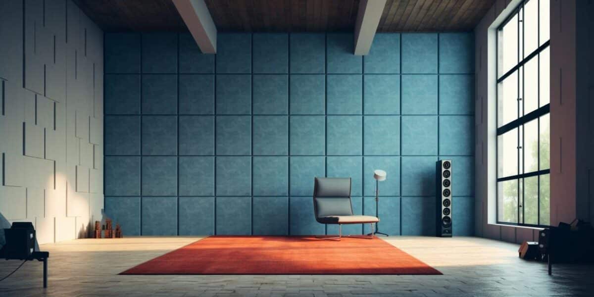 Instalación profesional de paneles para aislamiento acústico en paredes interiores