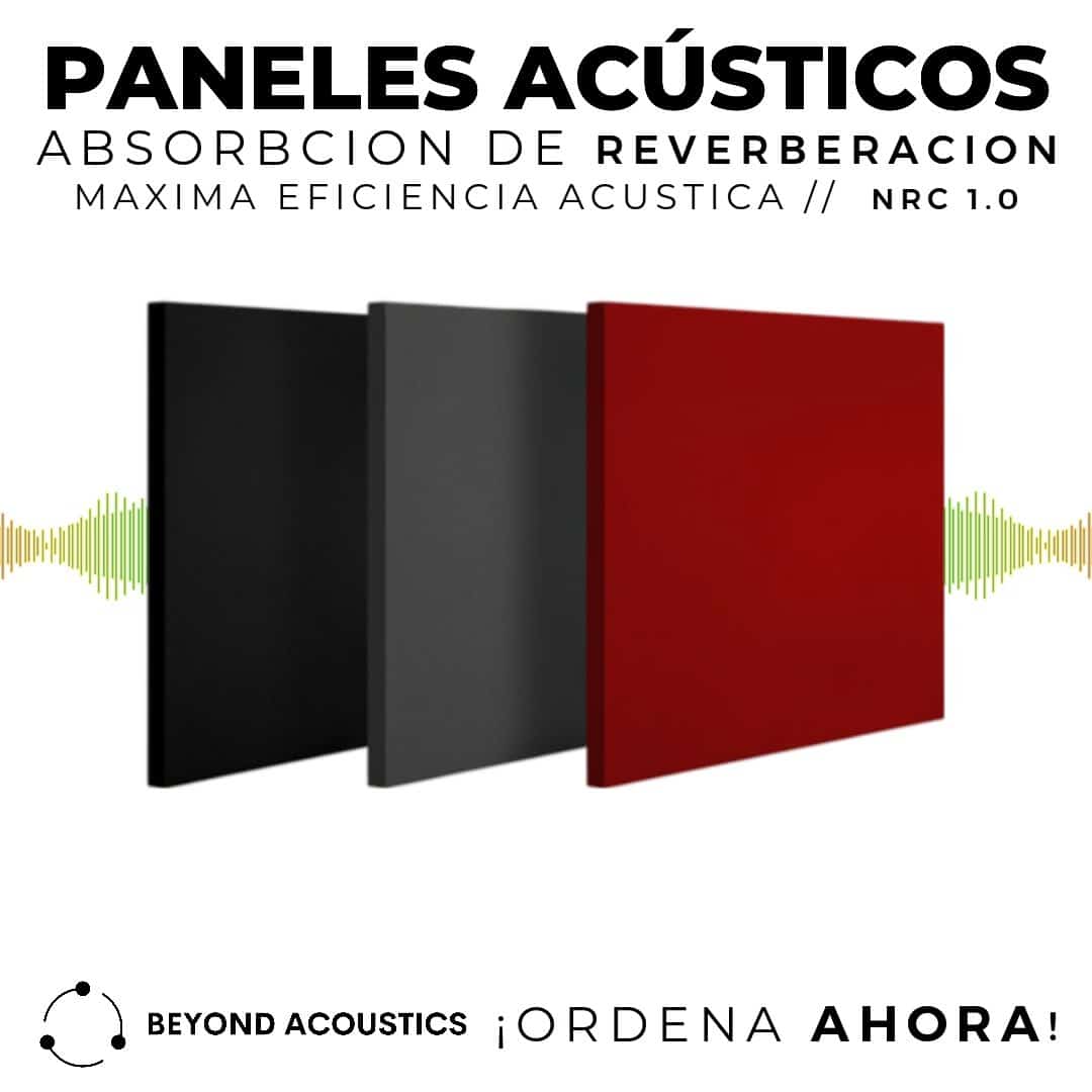 Paneles Acústicos en Guadalajara absorción de reverberación con espesor profesional
