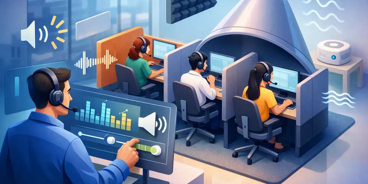 Cómo tratar ruido en call center sin improvisar