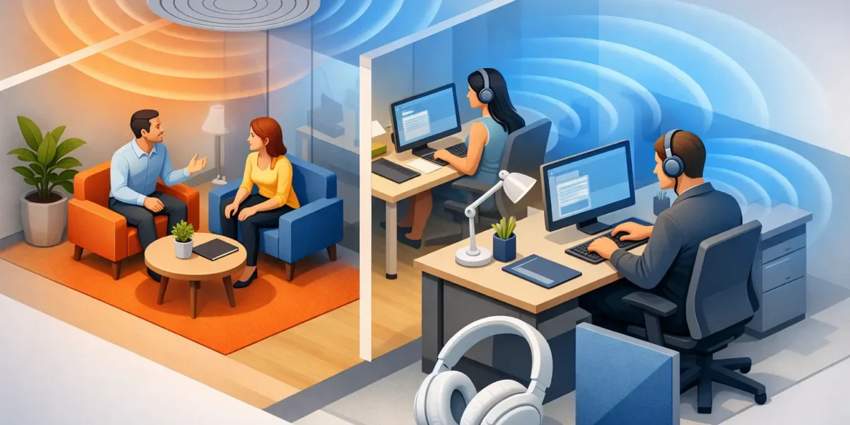 Cuándo instalar sound masking en la oficina