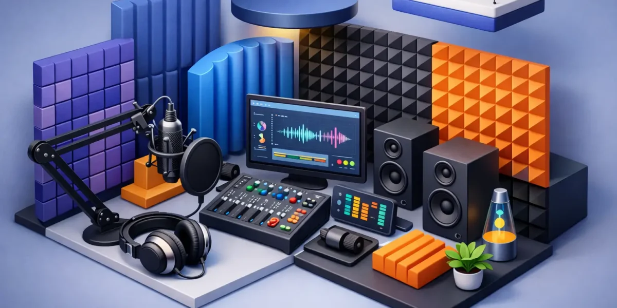 Guía de acondicionamiento para podcast profesional
