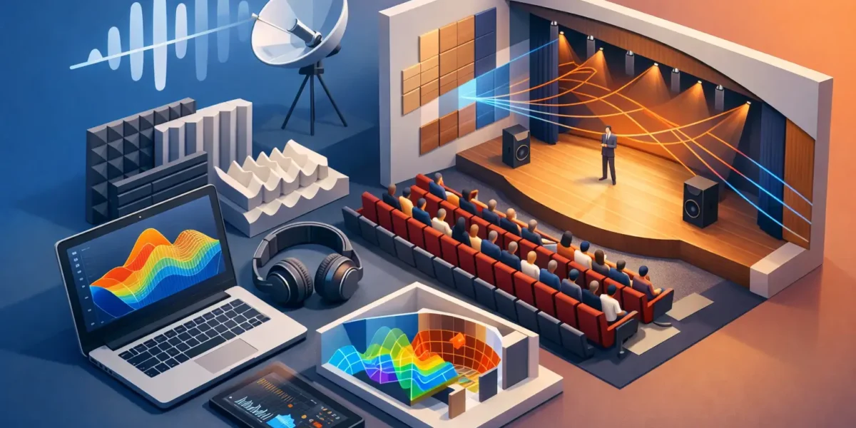 Ingeniería acústica para auditorios bien hecha