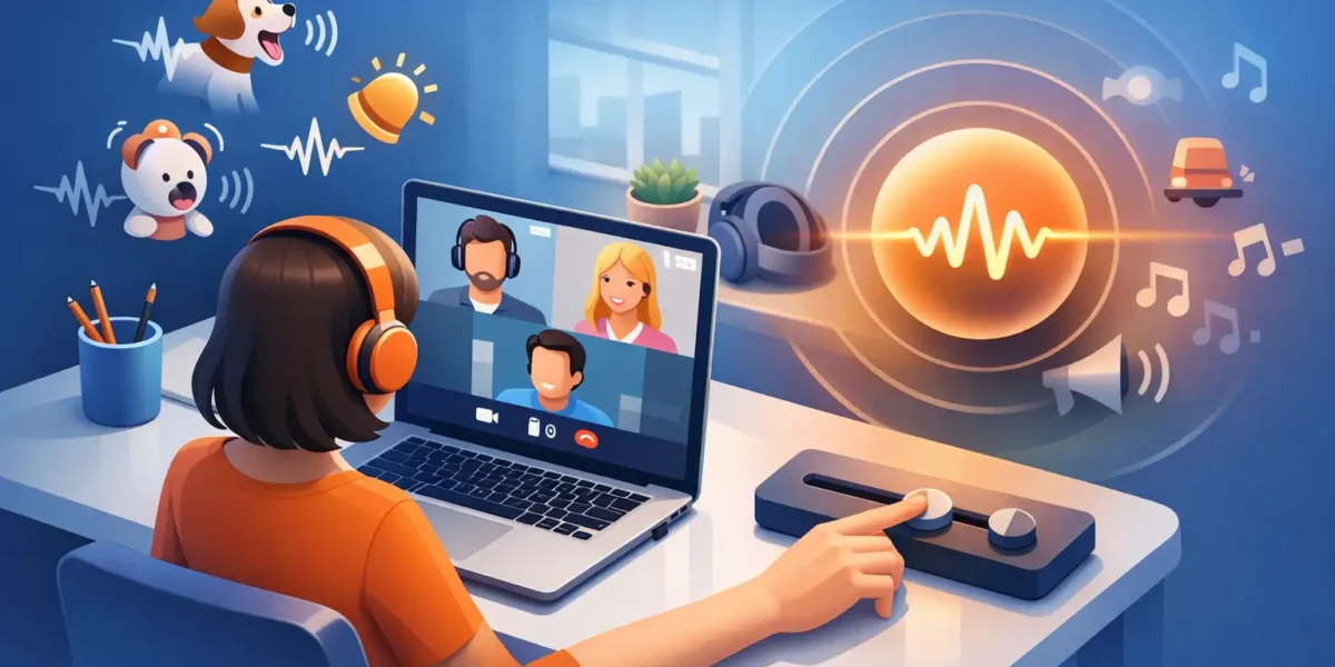 Ruido de fondo en videoconferencias: cómo reducirlo