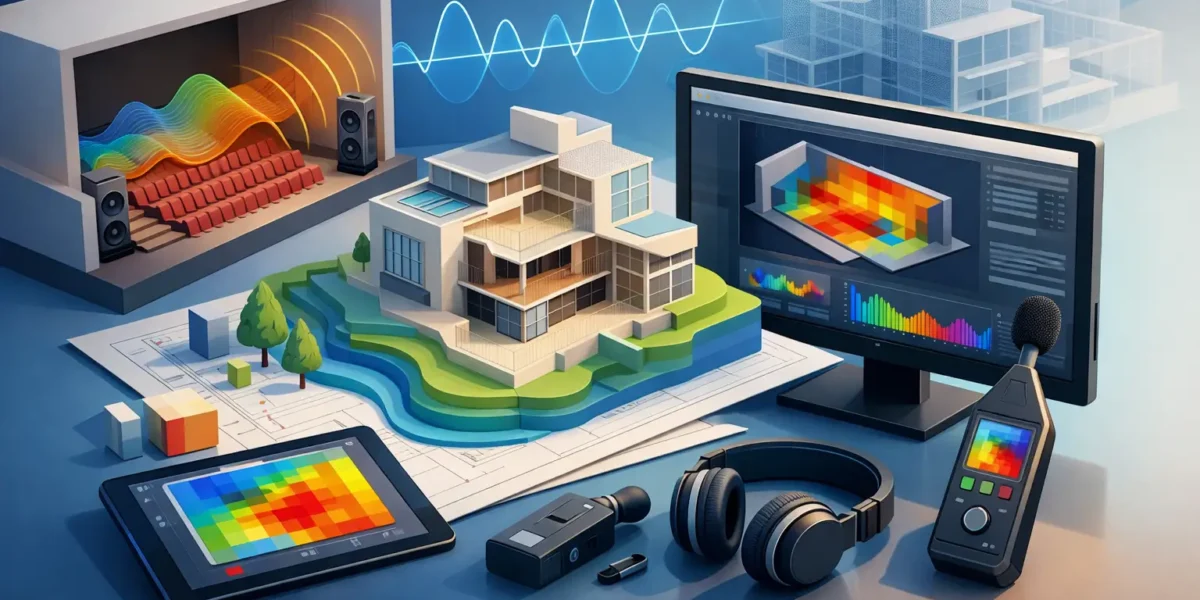 Simulación acústica para proyectos arquitectónicos